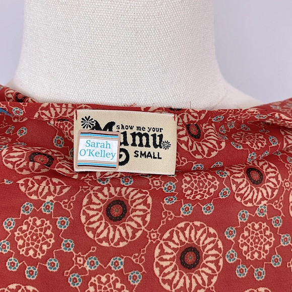 Show me your MuMu Peta Tunic in Henna Red - Picture 8 of 8